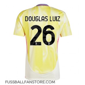 Juventus Douglas Luiz #26 Replik Auswärtstrikot 2024-25 Kurzarm